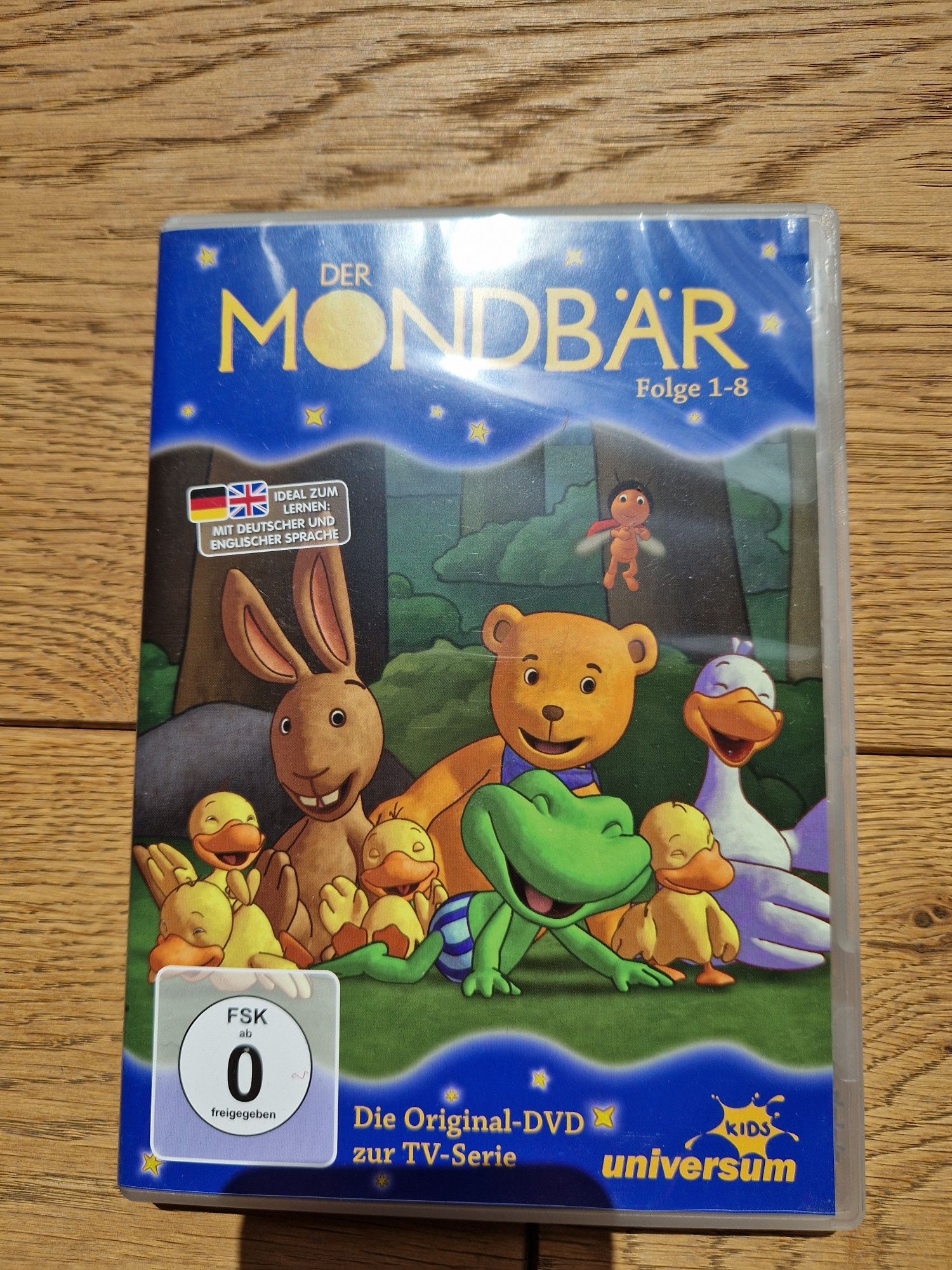 Zestaw płyt DVD po angielsku i niemiecku Myszka Mickey