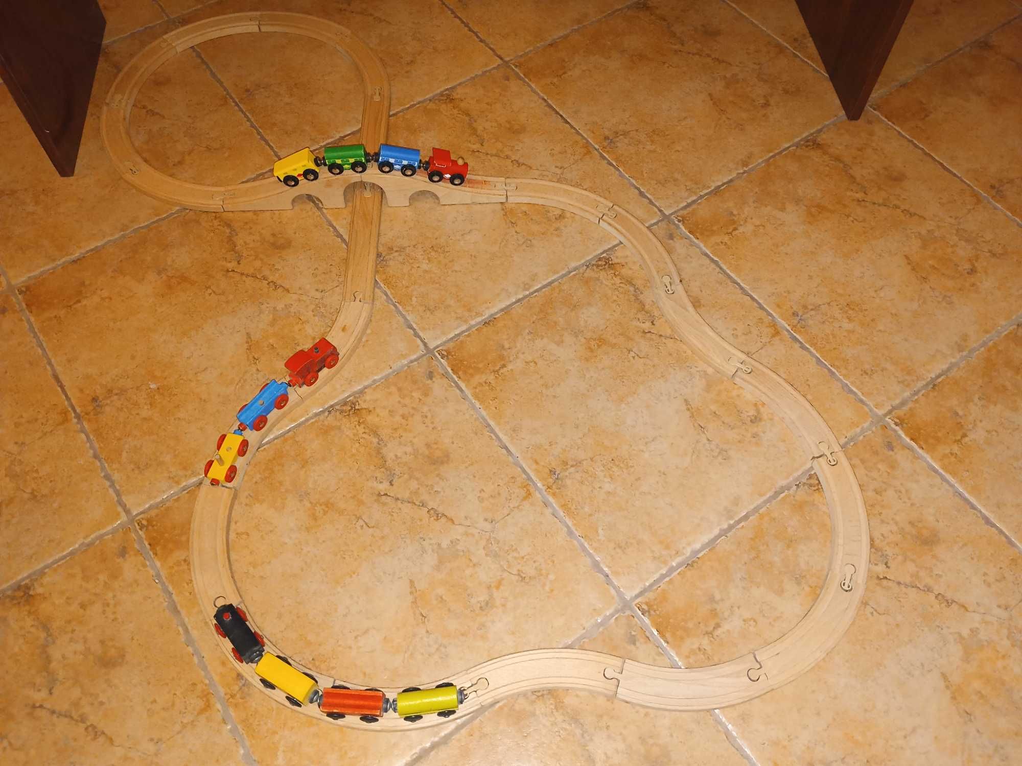 Brinquedo linha de comboio