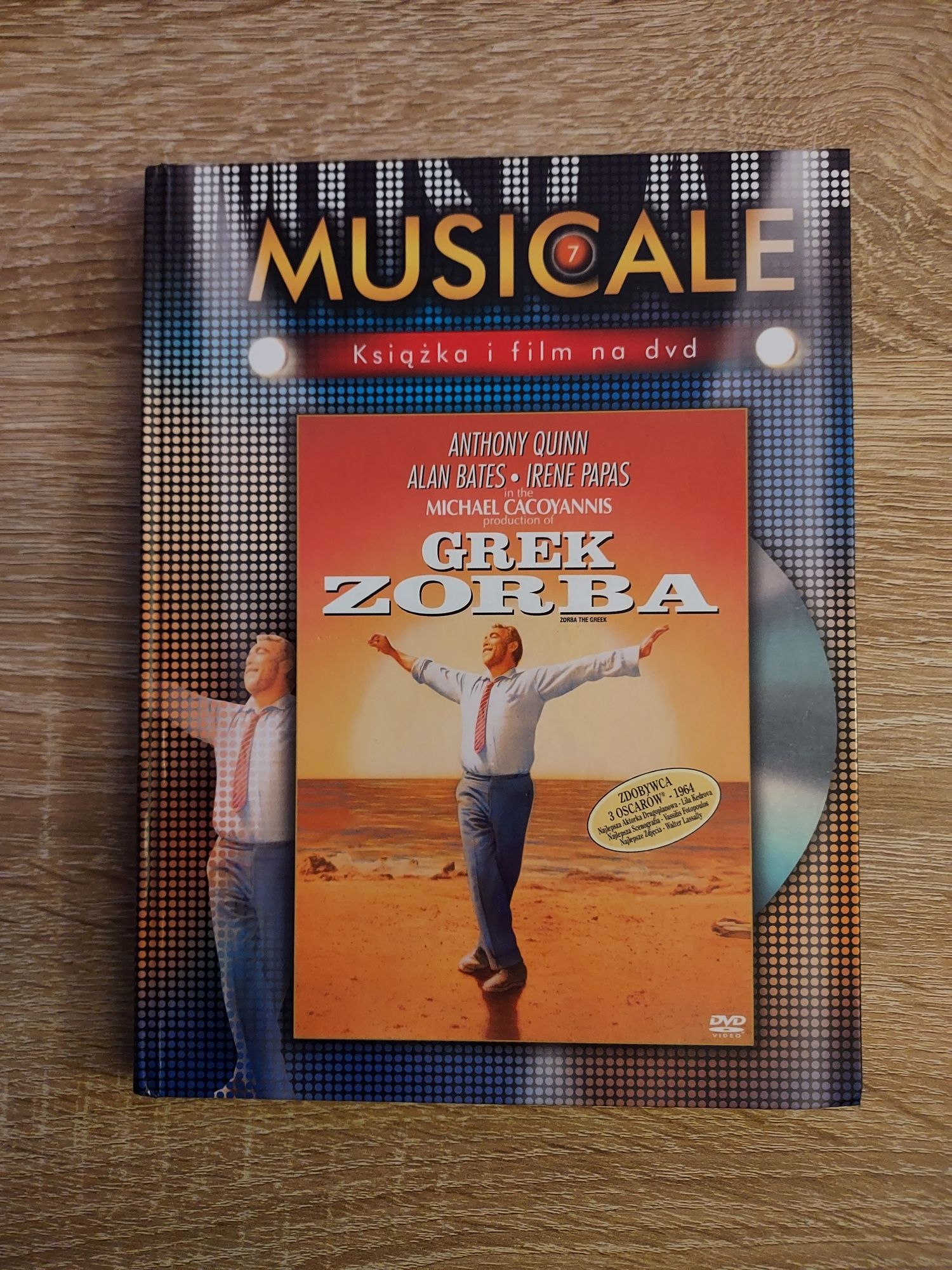 Grek Zorba- Anthony Quinn- Film Dvd Polski Lektor Unikat