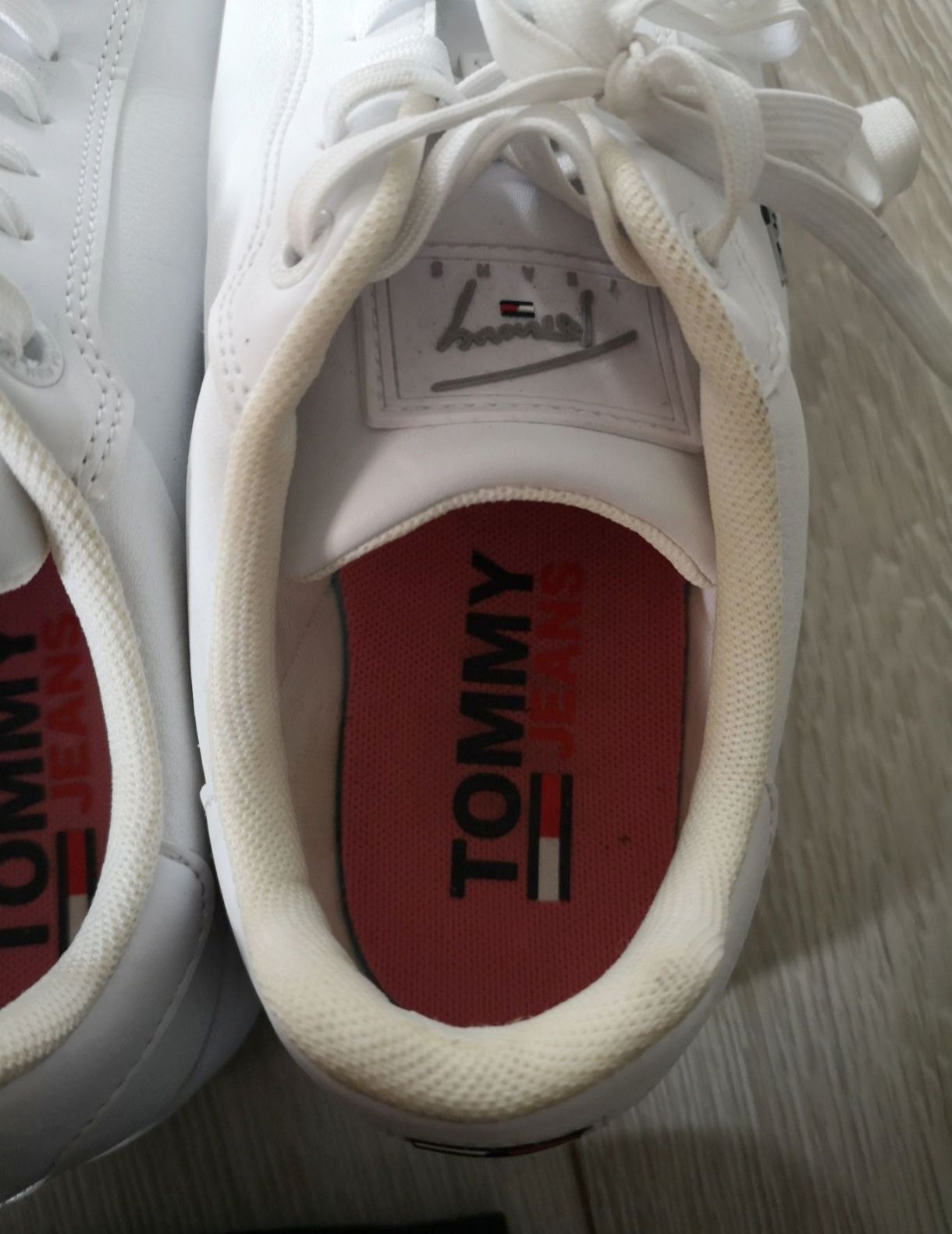 Skórzane buty Tommy Hilfiger