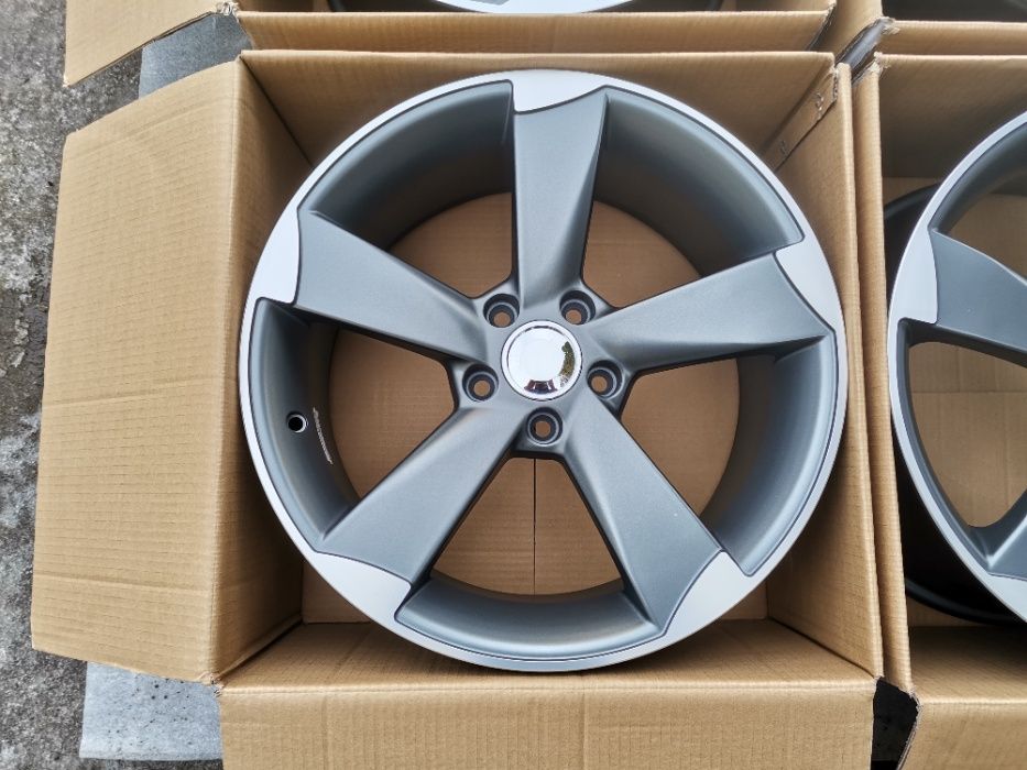 Alufelgi 5x112 17" ET35 Audi A3 A4 B6 B7 B8 A6 C5 C6 C7 Q2 Q3 Q5 Rotor