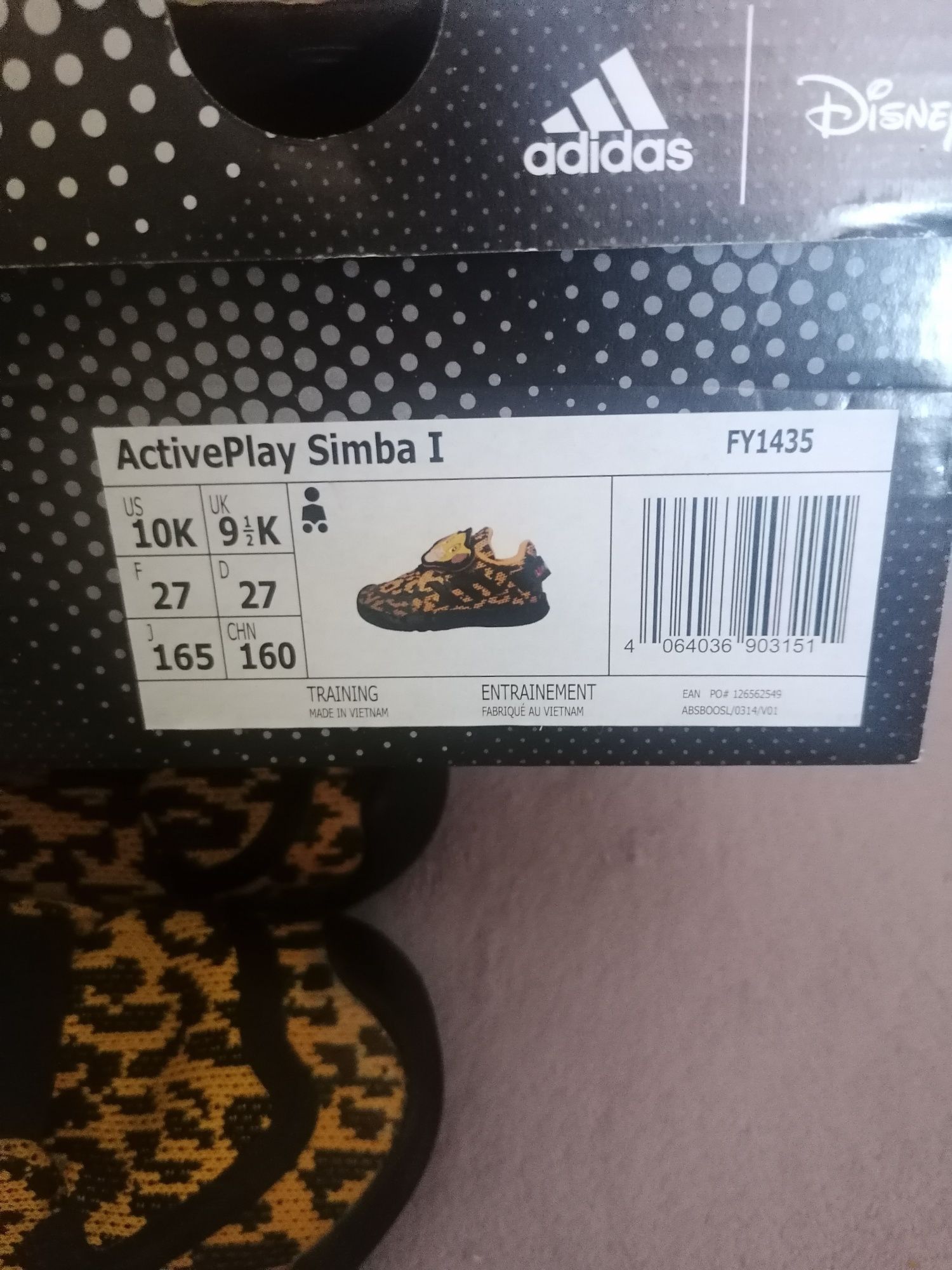 Buty Adidas król lew simba 27