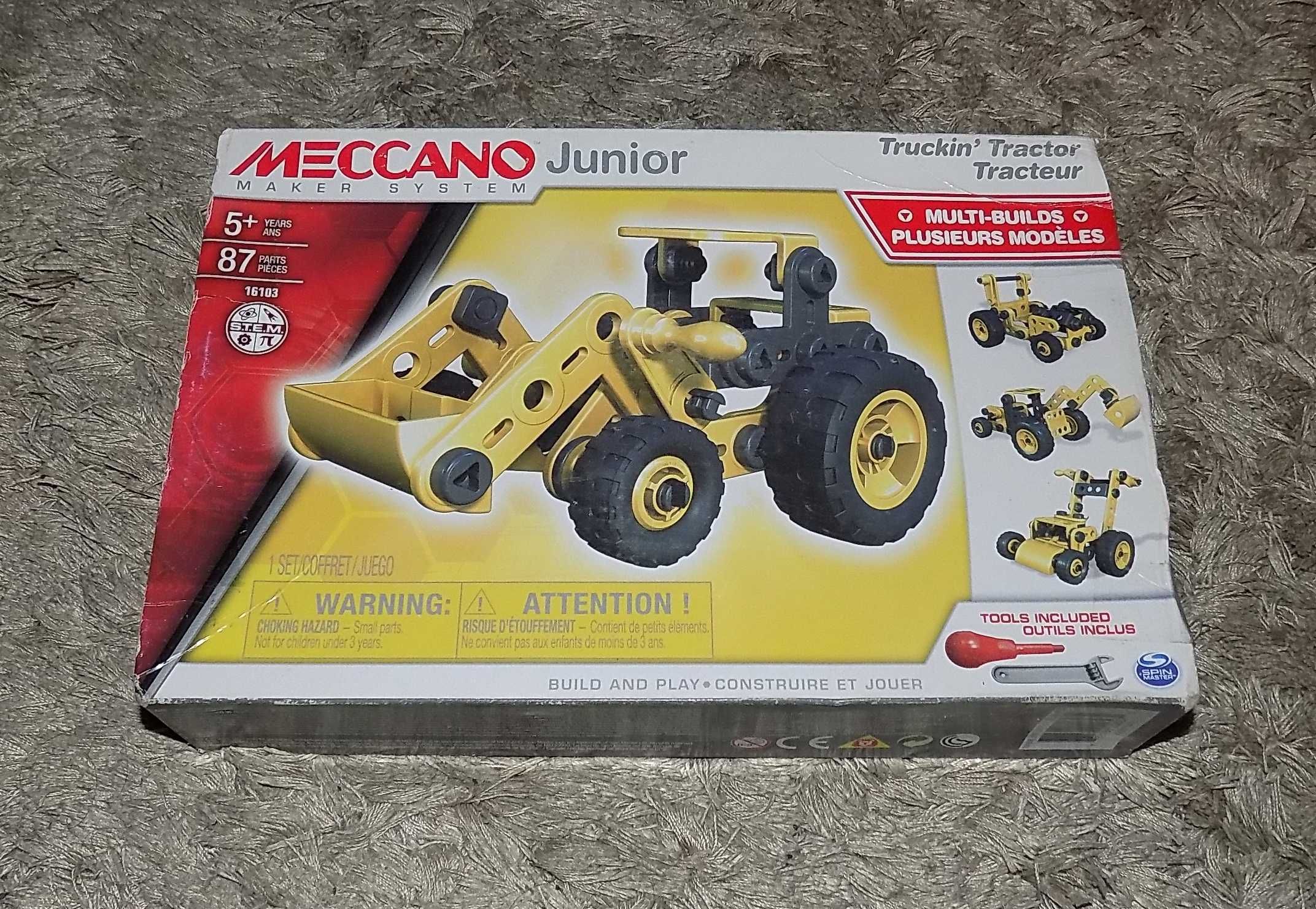 Meccano Junior Model Kit Ładowarka Koparka