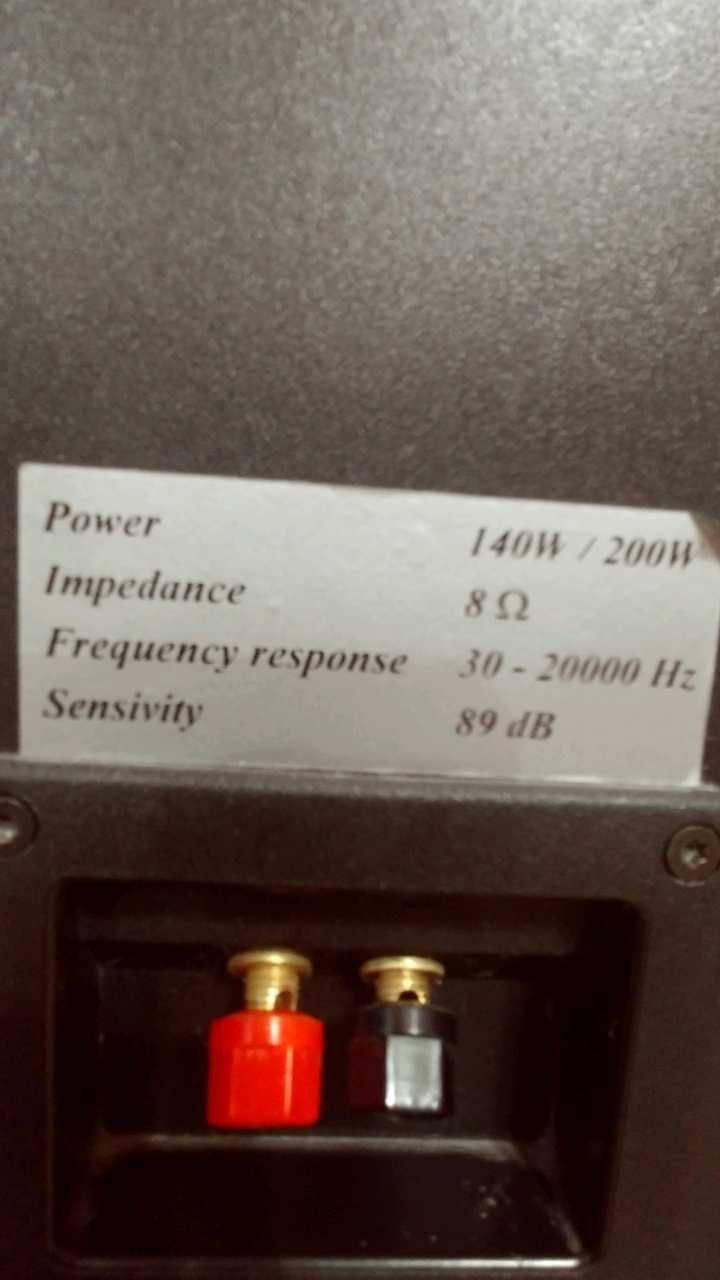 Kolumny podłogowe Polaris 200W 8Ω bass-reflex