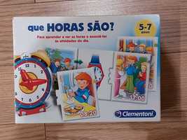 Jogo didático Horas - Clementoni