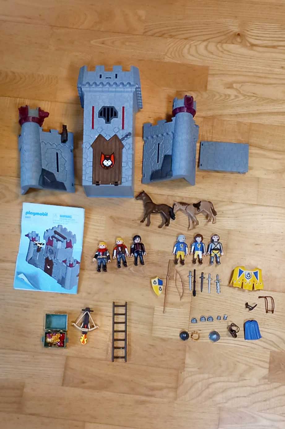 Playmobil Zamek Rycerski, Przenośny Zamek Czarnego Barona.