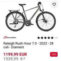 Nowy rower raleigh rushhour 7.0 28cali