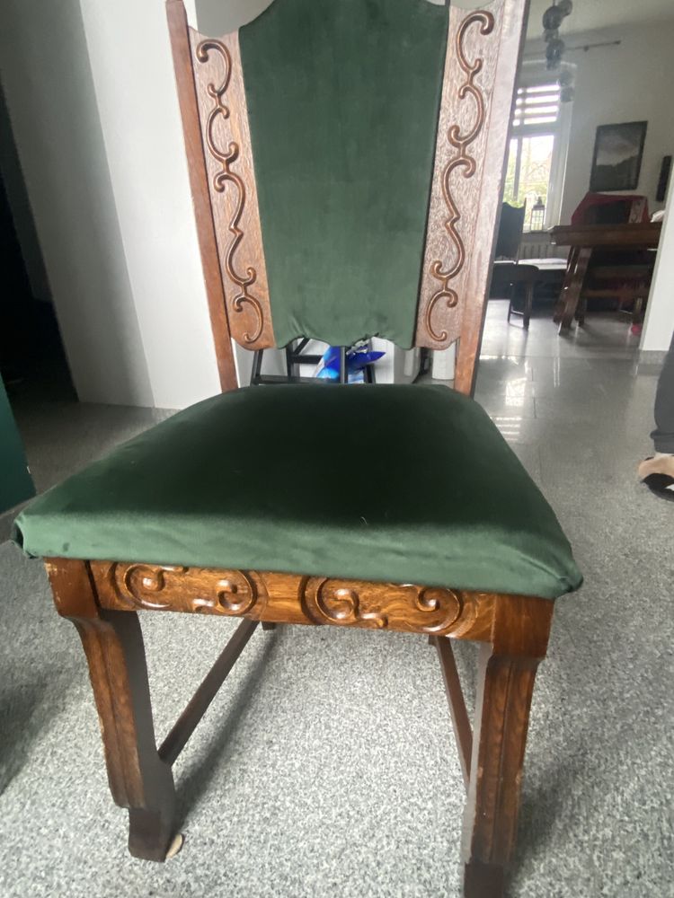 Stylowy stół + 4 krzesła