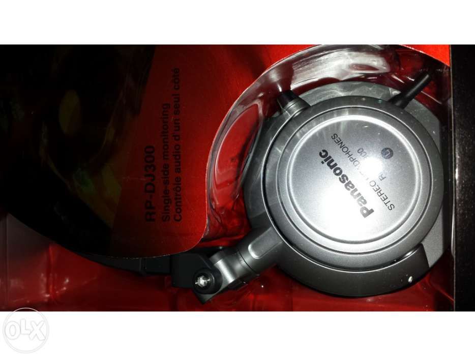 Headphones Panasonic - RP-DJ300 - NOVO