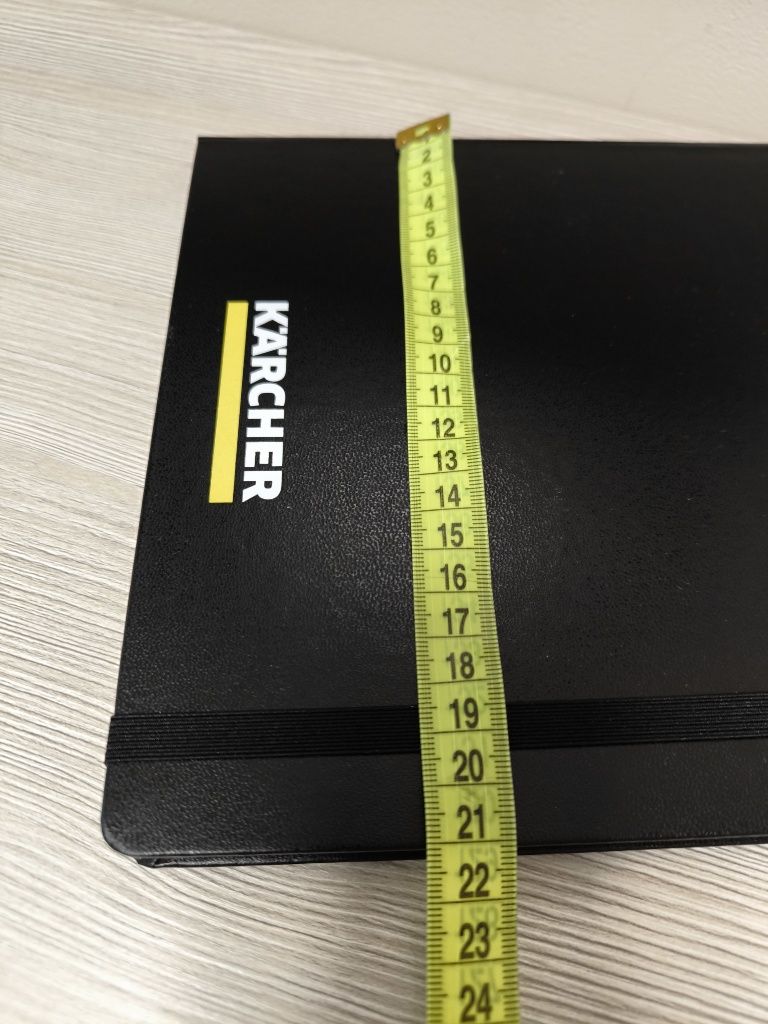 Блокнот записна книжка щоденник А4 записник новий чорний karcher