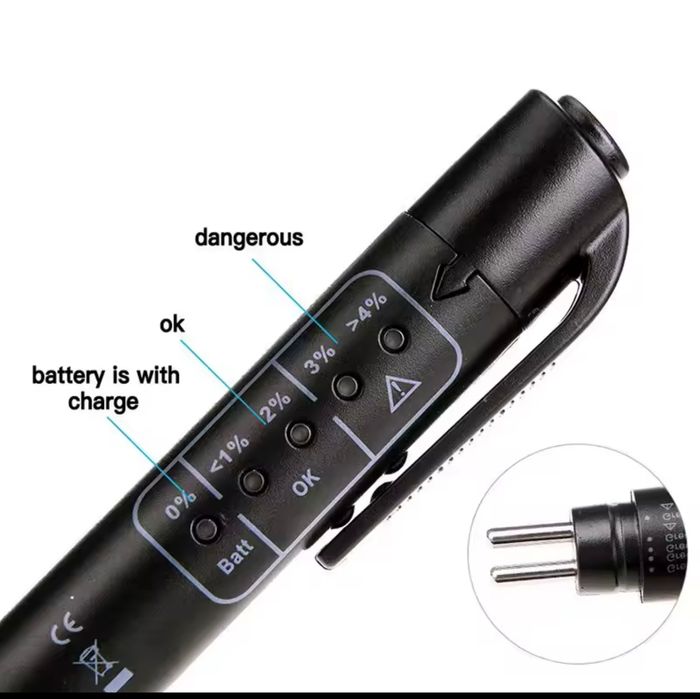 Caneta teste liquido travões