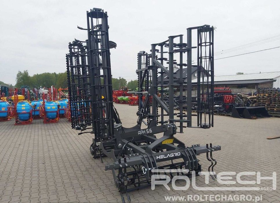 Agregat Uprawowy Pazurkowy Składany HELAGRO 3,6m 4,2m - 5,6m AKPIL
