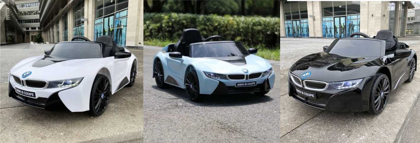 Samochód BMW I8M COUPE Auto AKUMULATOR Motor Elektryczny Autko DZIECI
