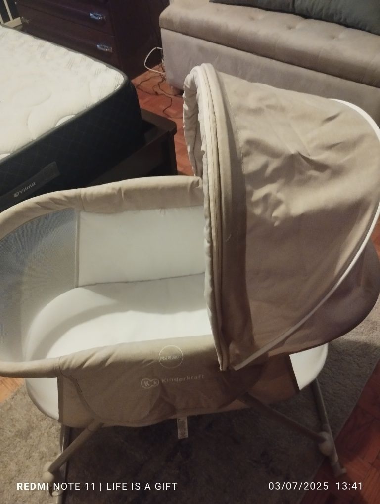 Mini berço bebé até 22 kg