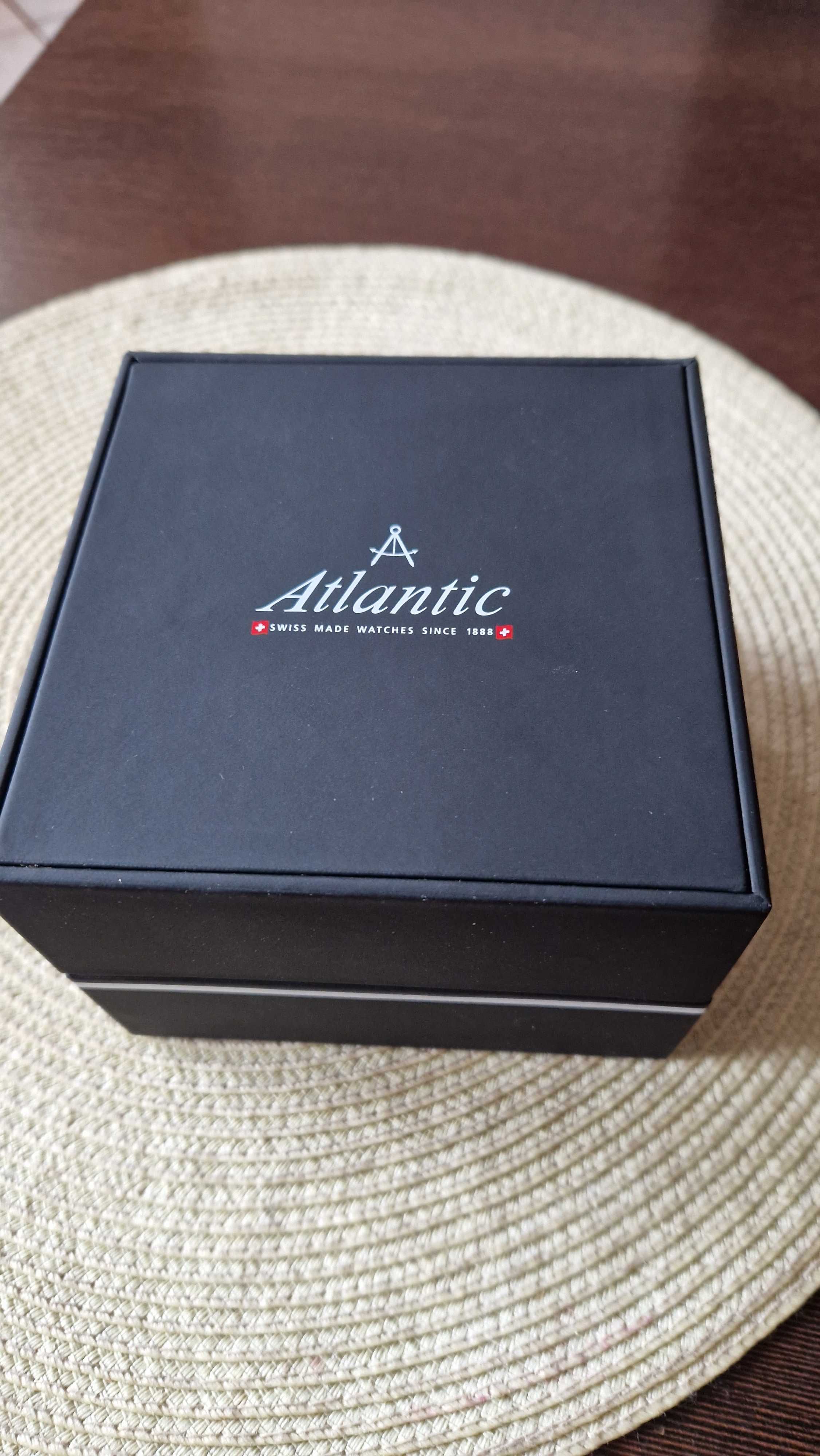 Zegarek Atlantic z limitowanym logiem Kompanii piwowarskiej .