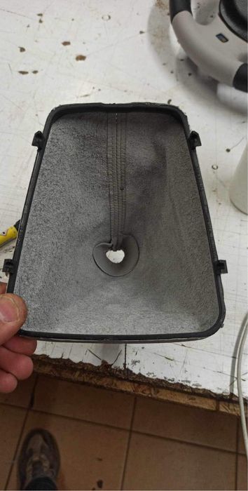 Mieszek dźwigni zmiany biegów hellgrau BMW e36 compact nowa skóra