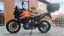 KTM Adventure 390 ADVENTURE 2021 rok kufer LED ABS kontrola trakcji prawo jazdy A2