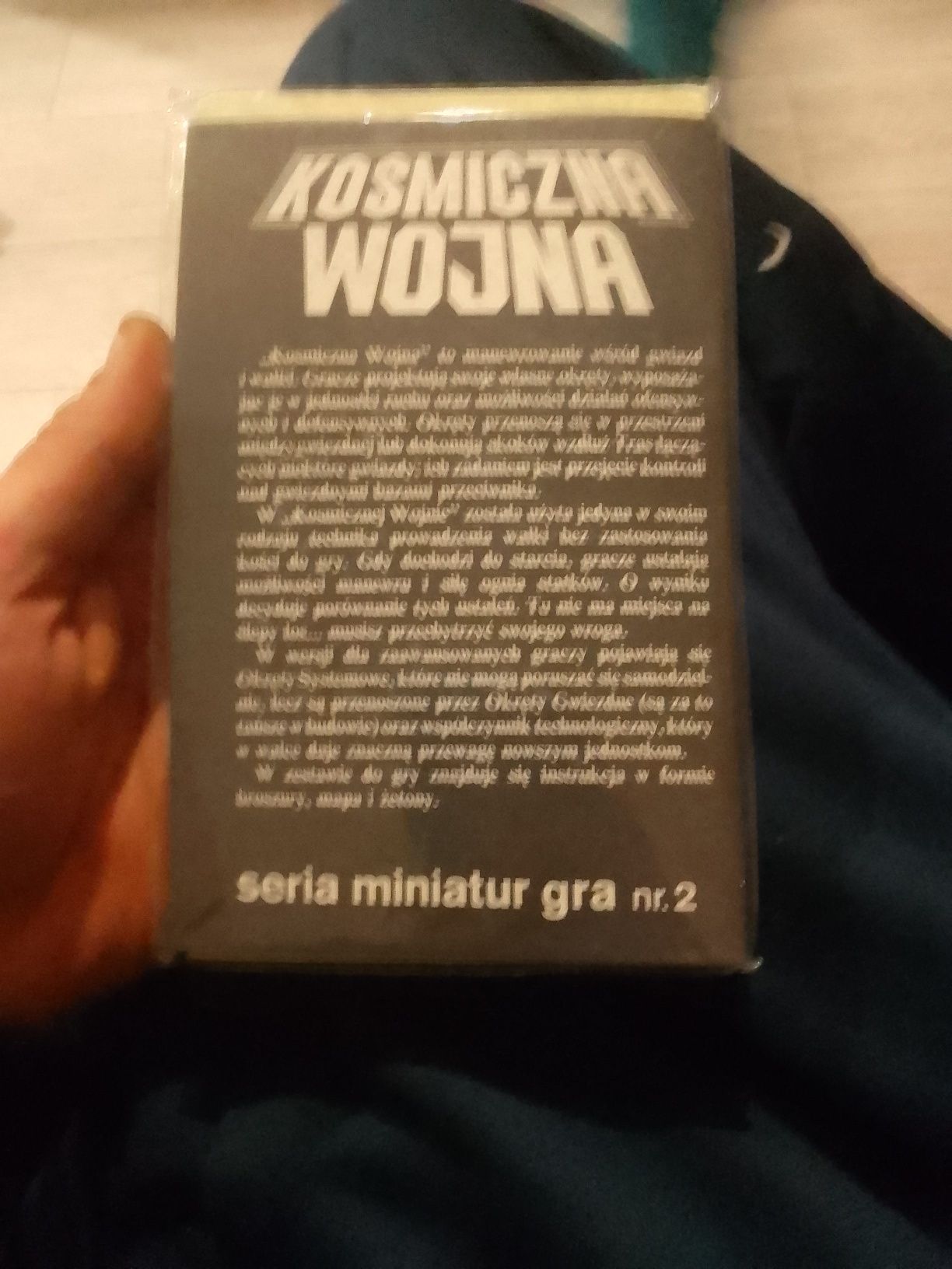 Retro gra planszowa prl kosmiczna wojna sfera