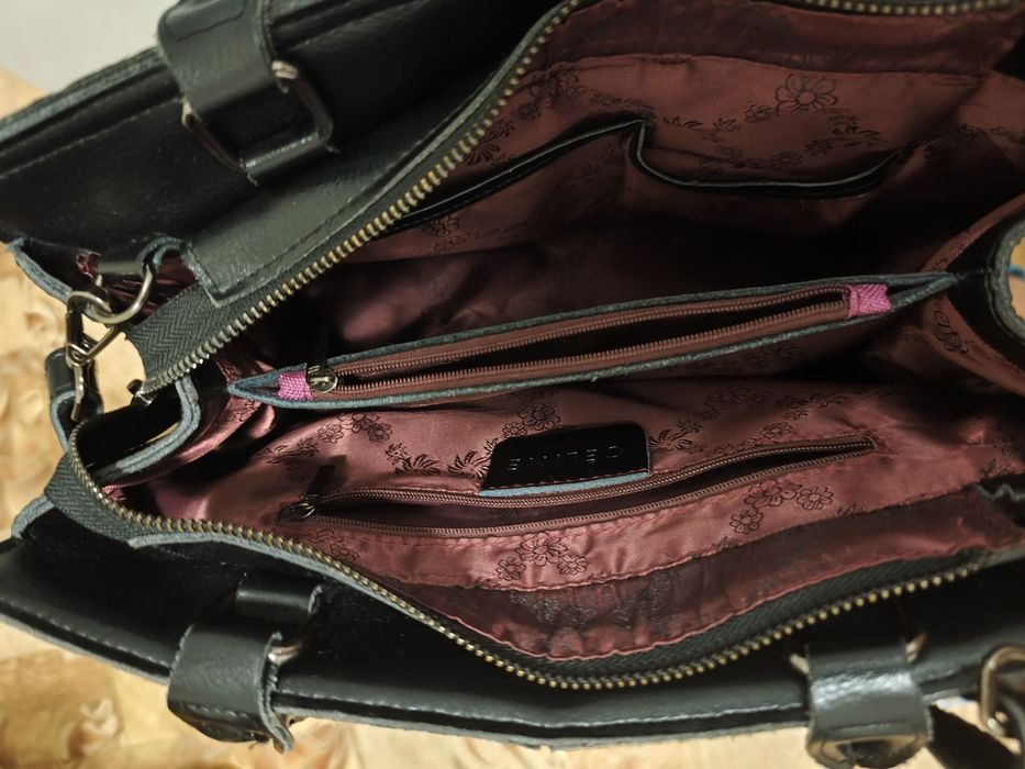 Сумка с натуральной кожи