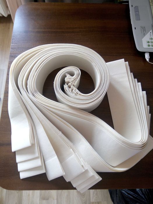 Підвіски для штори жалюзі 28 штук довжина 124см ширина 9см