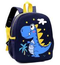 Plecak, dla dziecka, nadruk. Dinozaur.