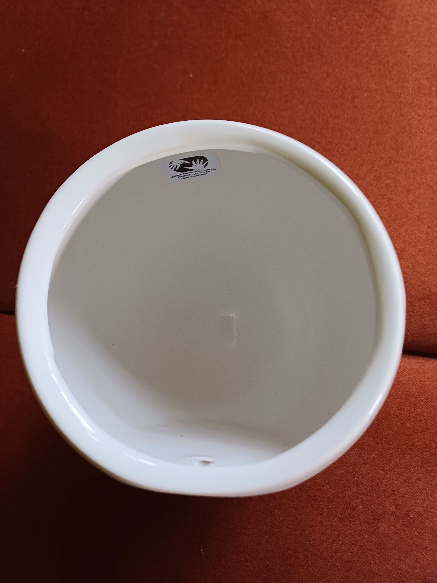 Doniczka ceramiczna Osłonka Przyścienna Na Ścianę