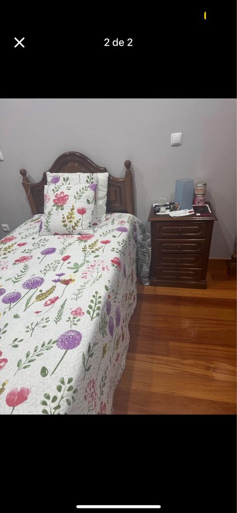 Cama solteiro nova