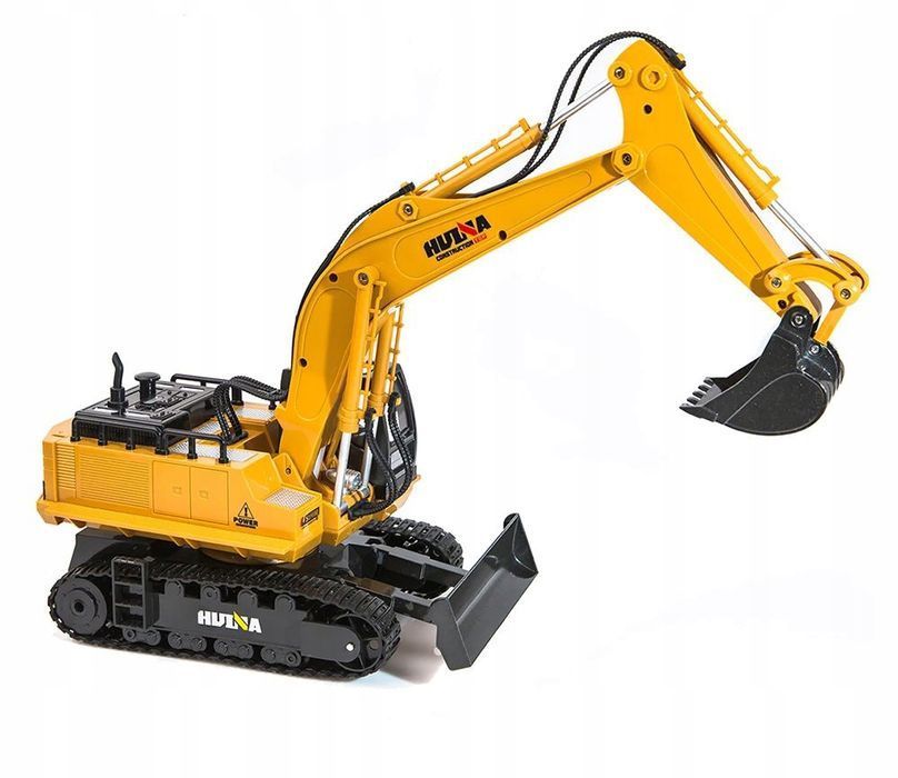 Duża koparka gąsienicowa spychacz zdalnie sterowana RC 1:16 + pilot