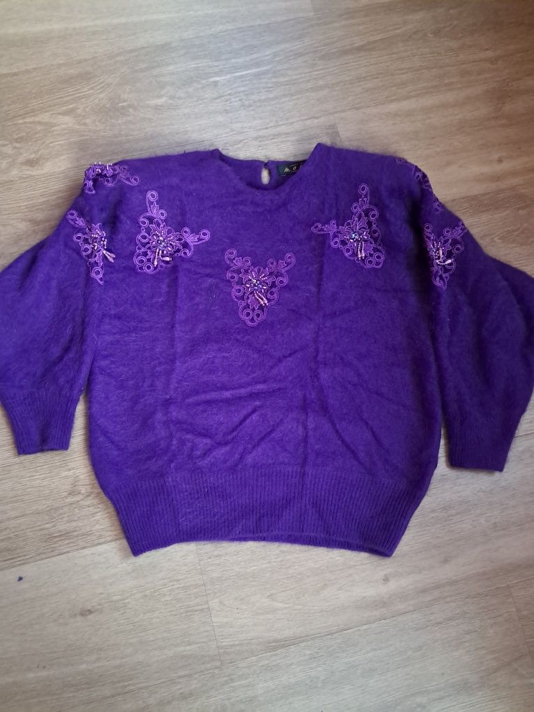 Sweter damski moherowy