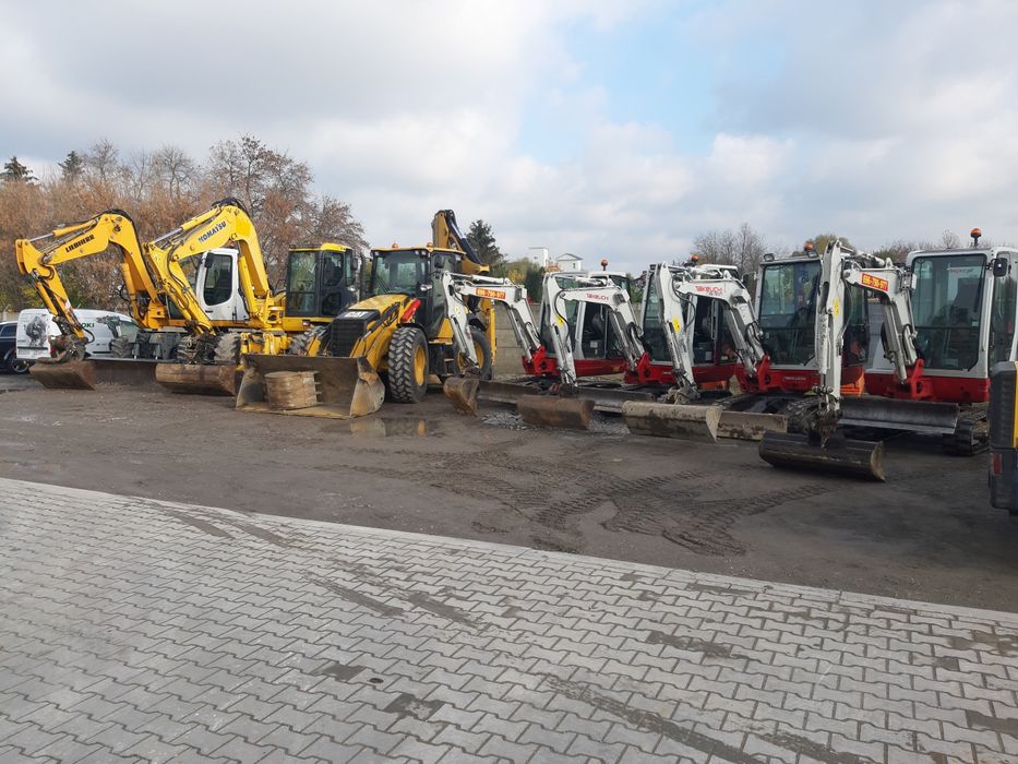 Usługi koparką Ostrowiec,Opatów Bałtów roboty ziemne fundamenty kopark