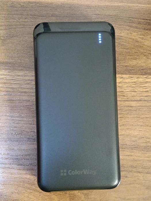 павербанк ColorWay Slim 20000mAh Black