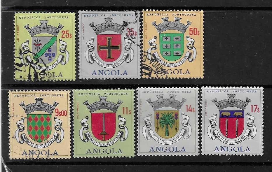 Série de Angola Escudos e Armas 2ª Emissão 1963