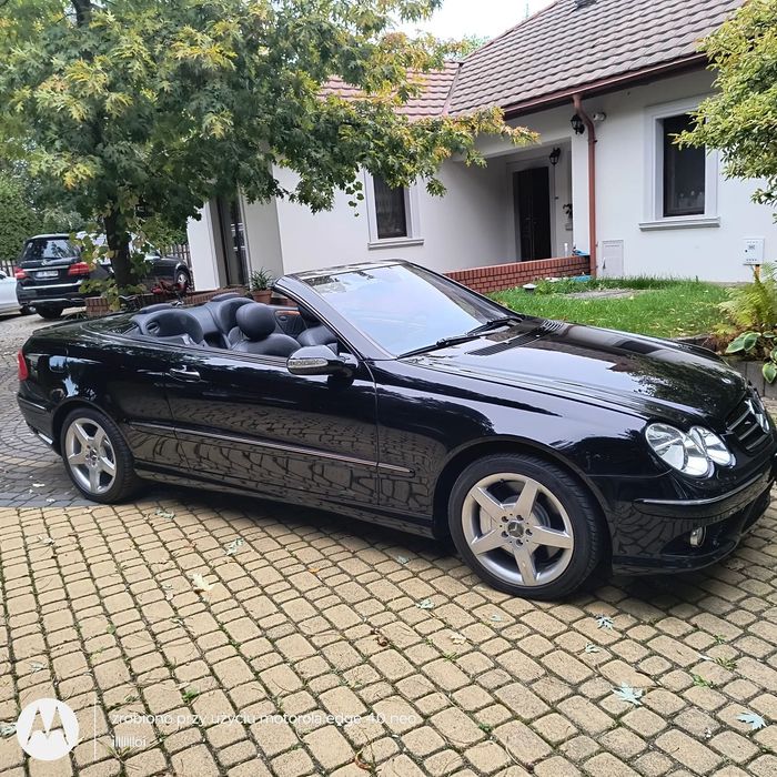 Mercedes-Benz CLK Mercedes CLK 500 pakiet AMG, odnowiony detailing