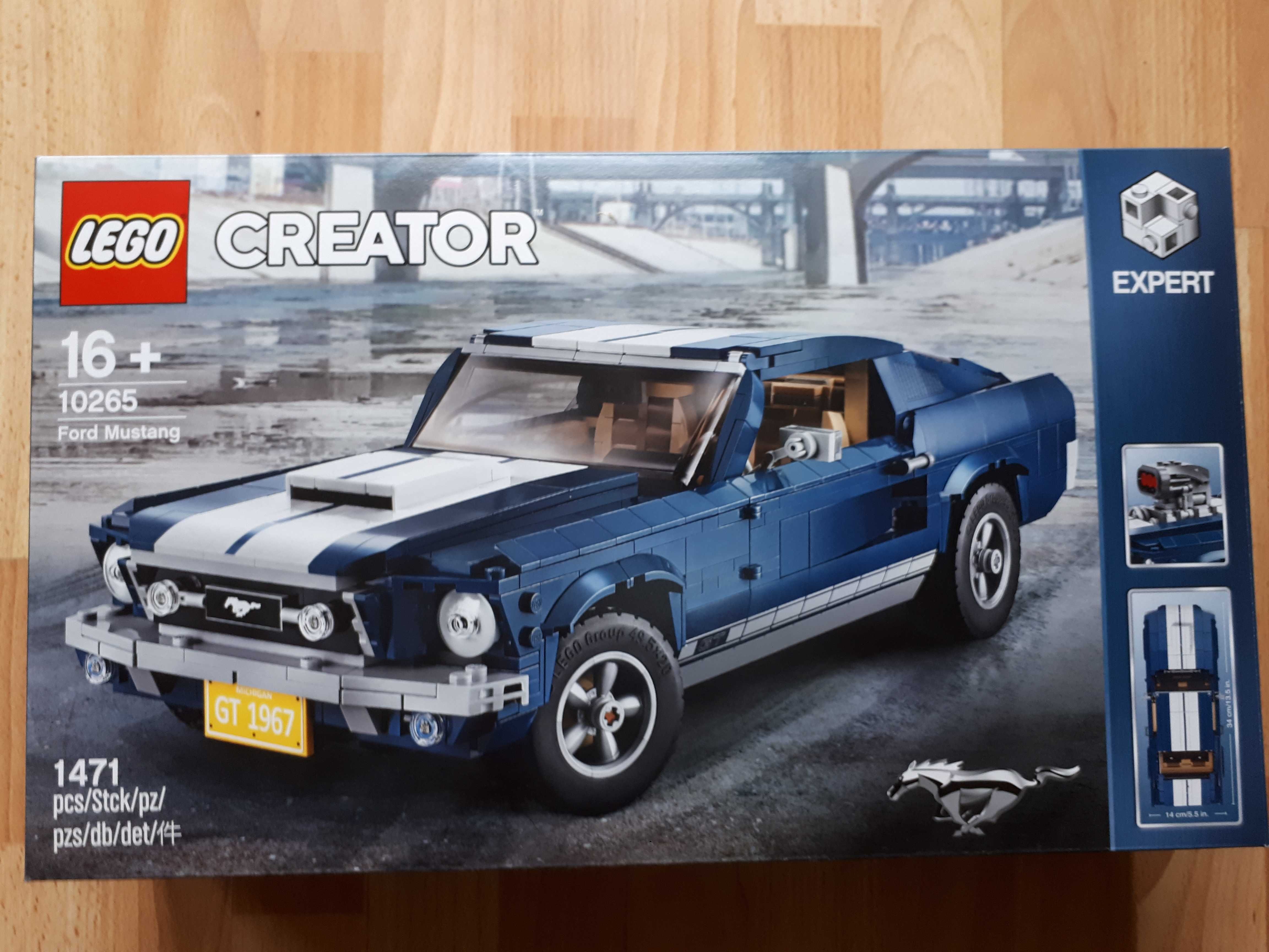 Lego creator 10265 Ford Mustang PUSTE PUDEŁKO .