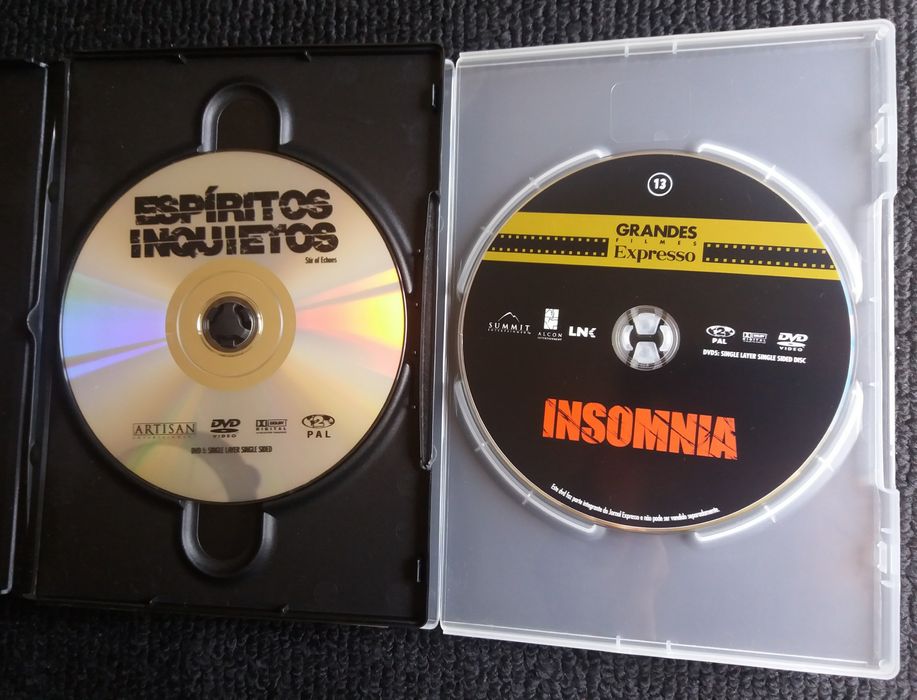 Pack 2 DVD Thriller - Insomnia e Espíritos Inquietos
