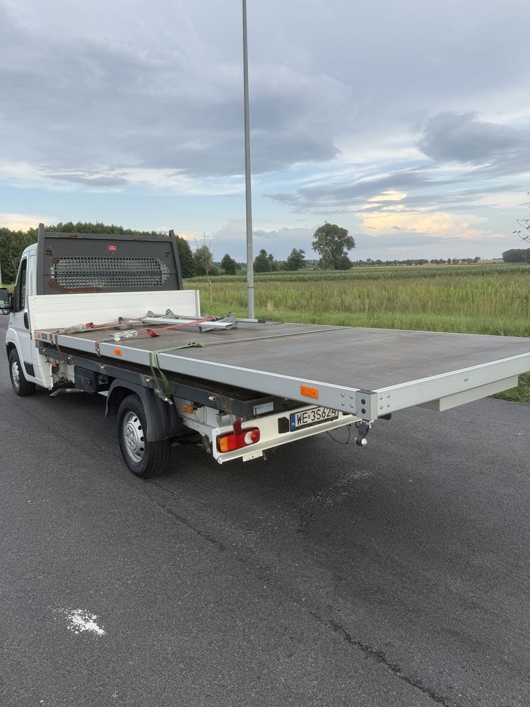 NOWA zabudowa skrzynia ladunkowa platforma 5m x 2.2m 10ep paka