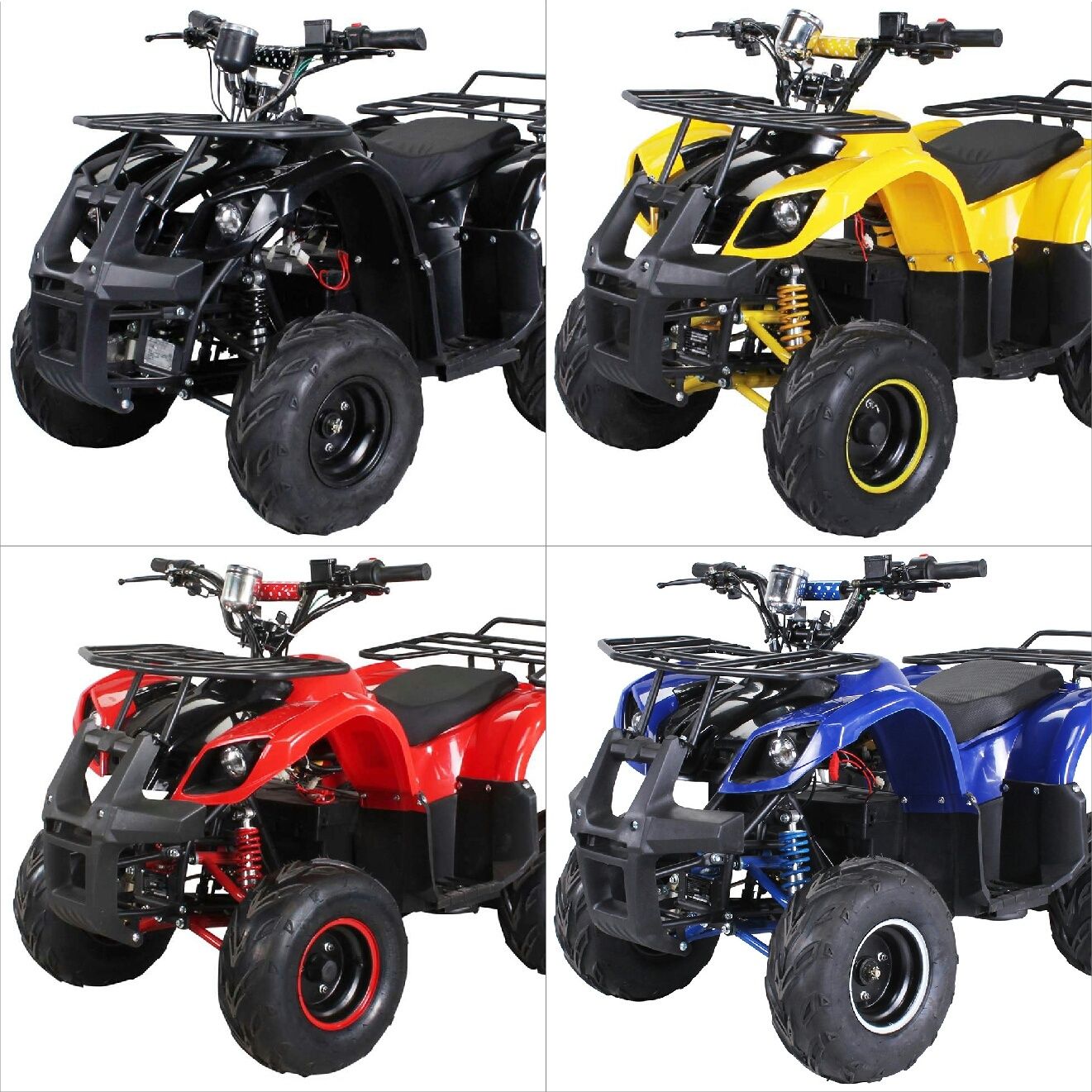 Mini mota quad eléctrica moto 4 ATV elétrica 1000W 48V várias cores