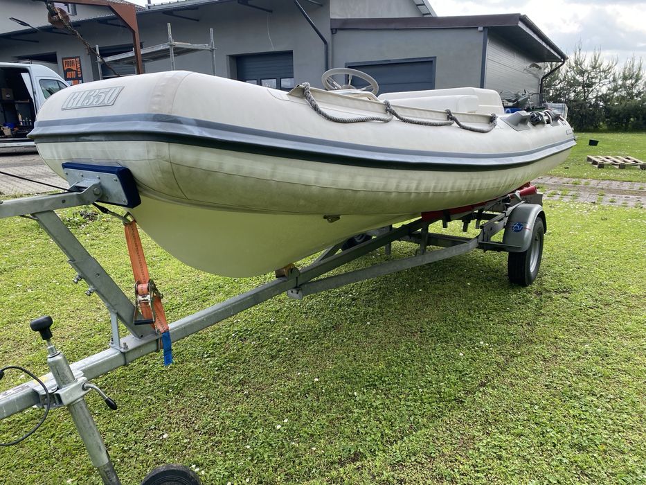 Ponton RH350 z nowa Przyczepka