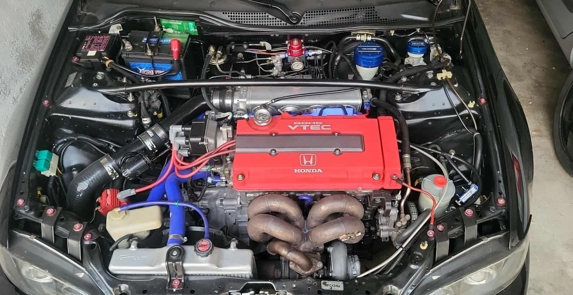 Honda civic b16 turbo