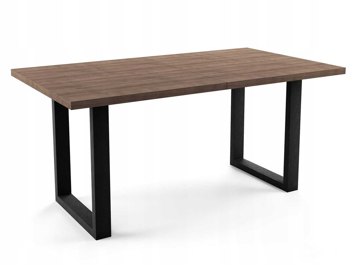Stół rozkładany LOFT Metalowe nogi 140x80 (2x40)
