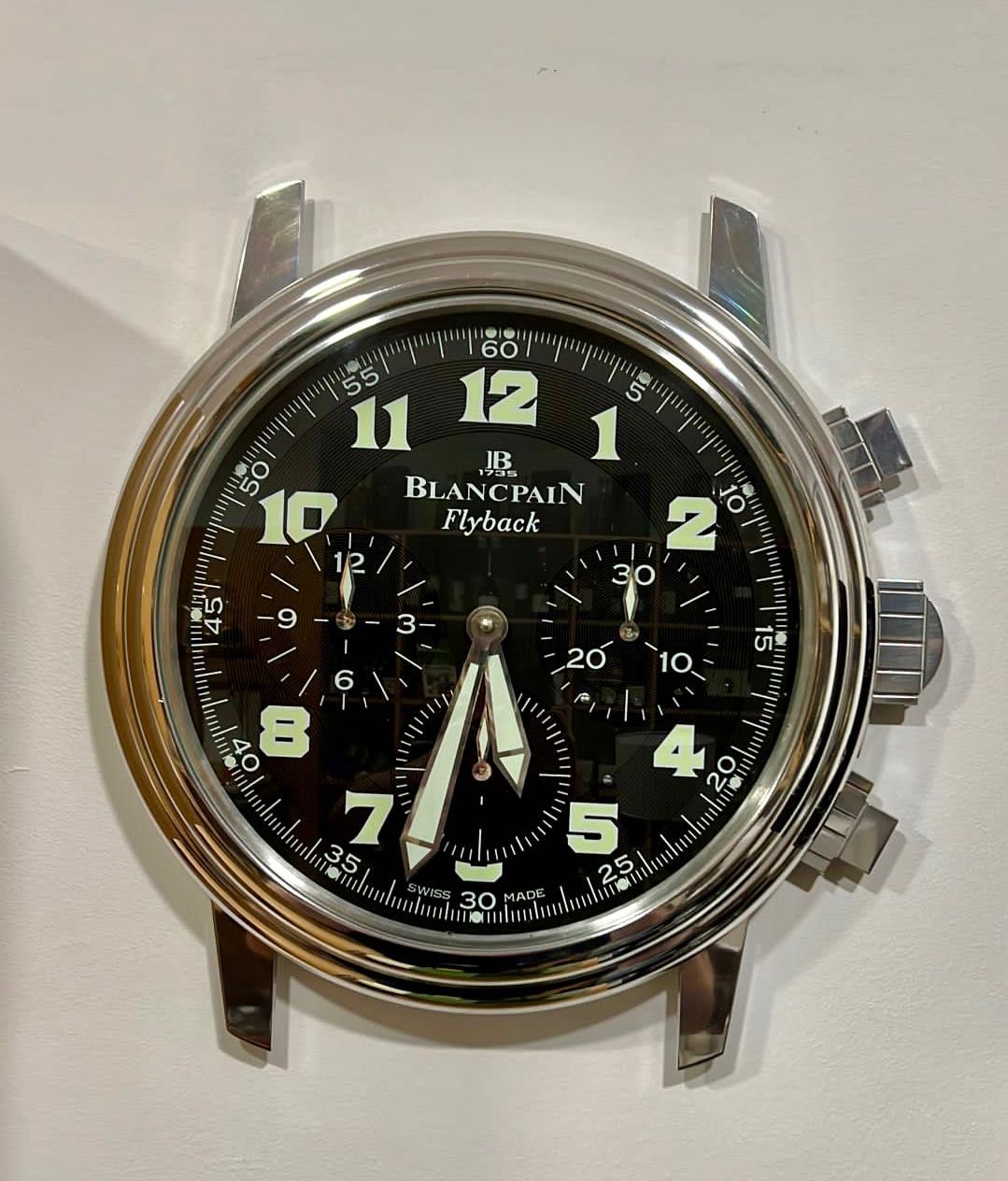 Blancpain Flyback relógio de parede