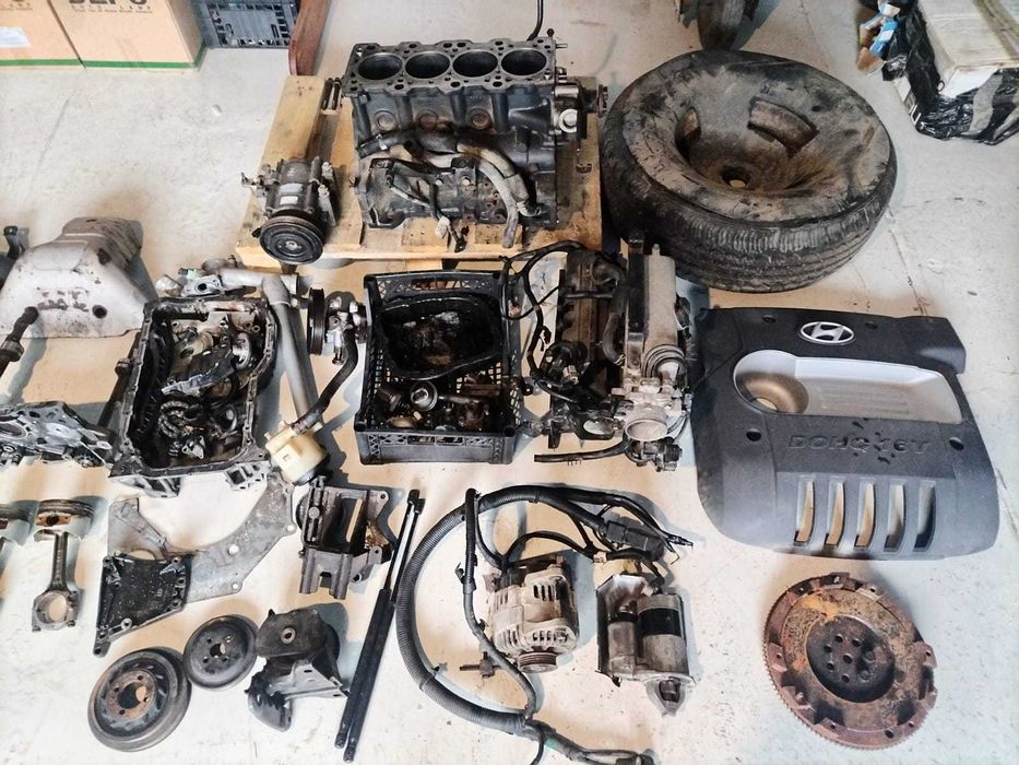 Sprzedam części hyundai santa fe 2.4 benzyna