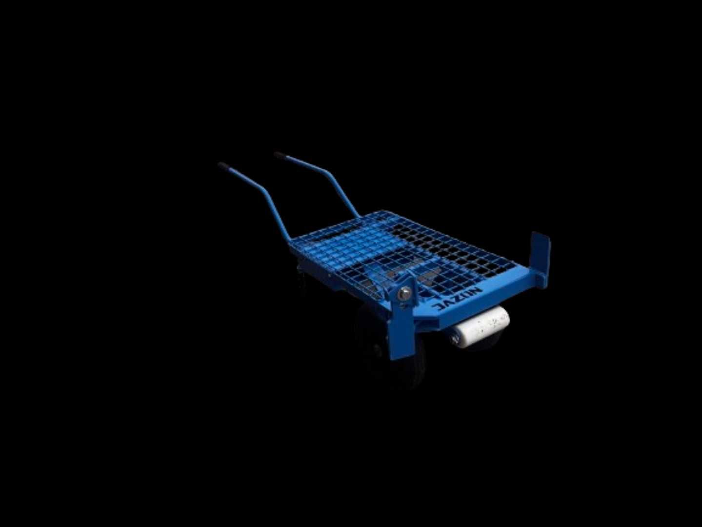 Mały wózek brukarski do rzędu kostek o wymiarze 40 cm Jazon KRAB 400