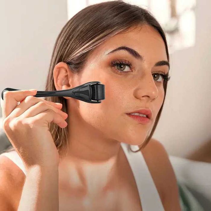 Rolo de Micronidulação - Para Rosto, Barba, Cabelo e Corpo