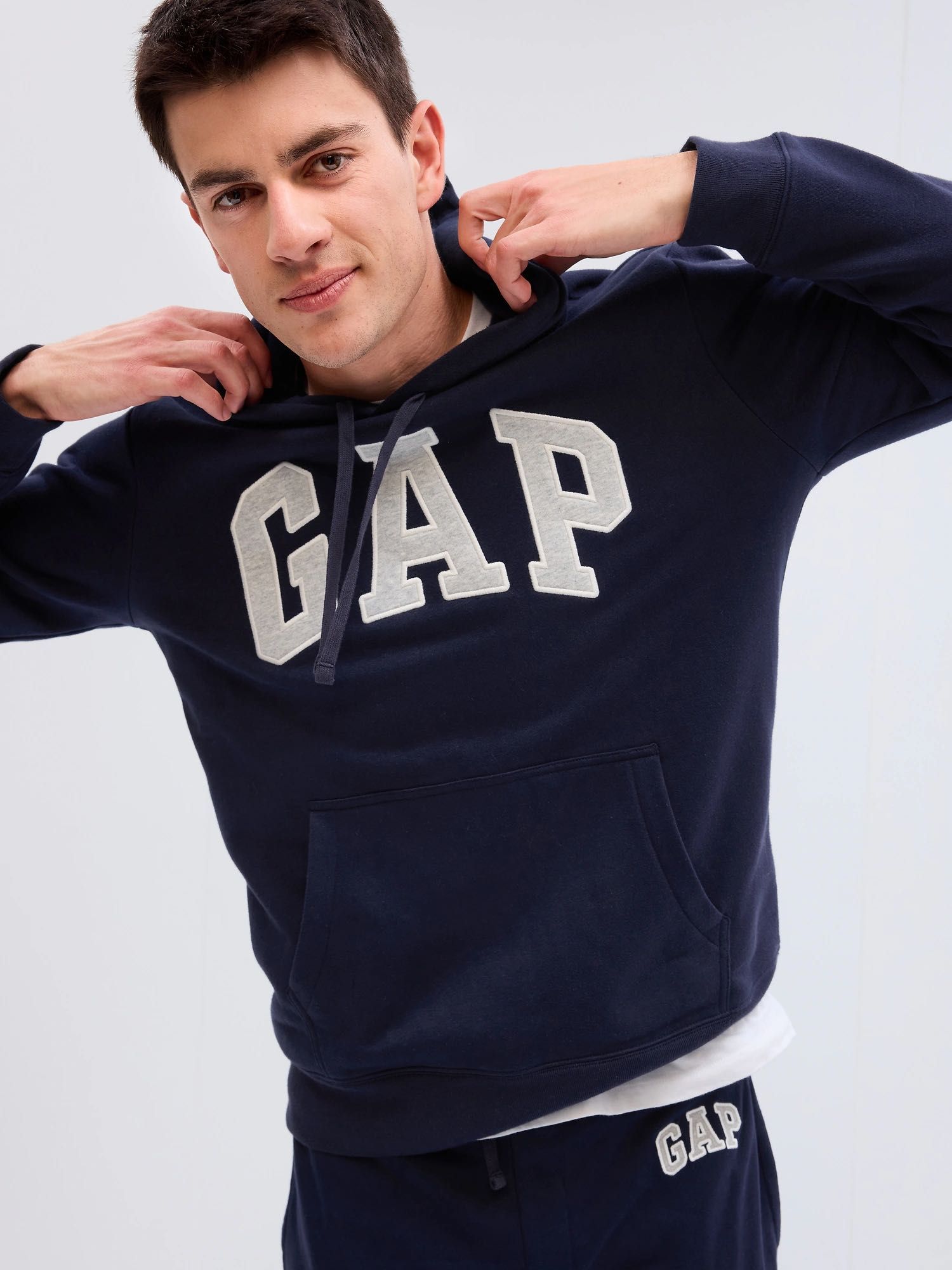 Худі GAP (оригінал) з логотипом Gap Logo Fleece Hoodie M з США