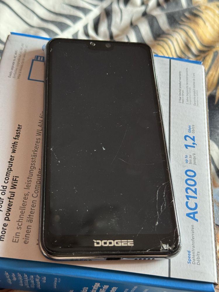 Мобильный телефон Doogee Y7 Obsidian Black