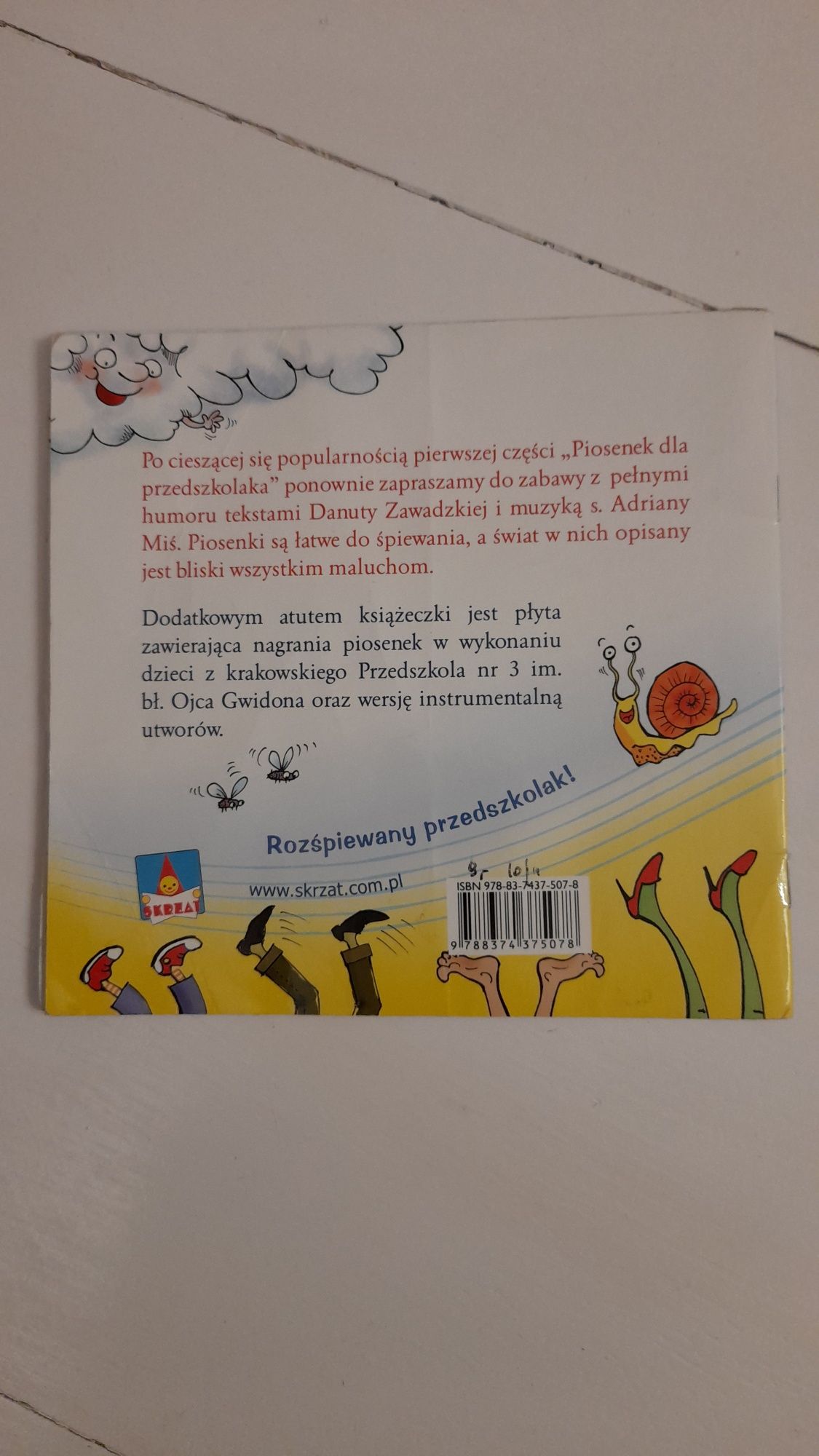 Piosenki dla przedszkolaka tom 1 i 2