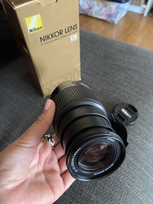 Nikon AF-S DX Zoom-NIKKOR 55-200mm f/4-5.6G IF-ED *EX*  e