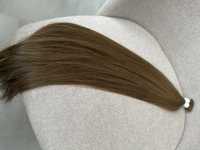 Натуральные русые волосы для наращивания
