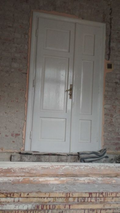Drzwi z framugą typu dworkowego, dwuskrzydłowe antyki,